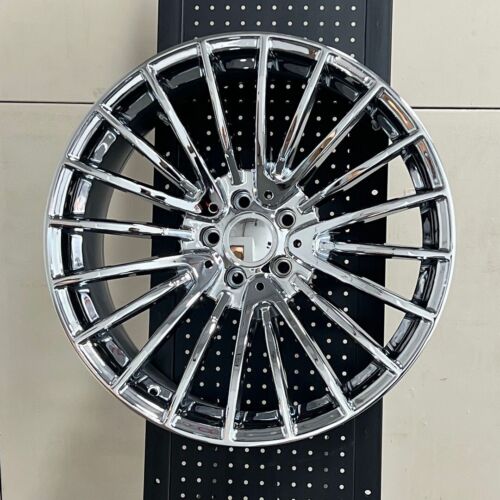 20" S580 STYLE CHROME RIMS WHEELS FITS MERCEDES BENZ CLS CLS500 CLS550 CLS55
