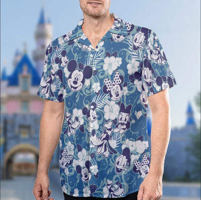 Mickey Mouse 3D HAWAII SHIRT Halloween Gift Best Price Christmas Gift Us Size
