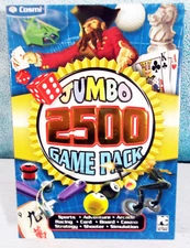 Jumbo 2500 Game Pack PC DVD Collection of all genres! Adventure Action Puzzle
