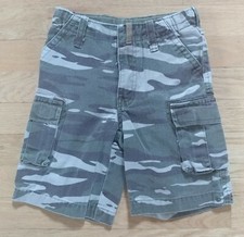 Gap Boy's Camouflage 100 Cotton Adjustable Waist Shorts Size 4