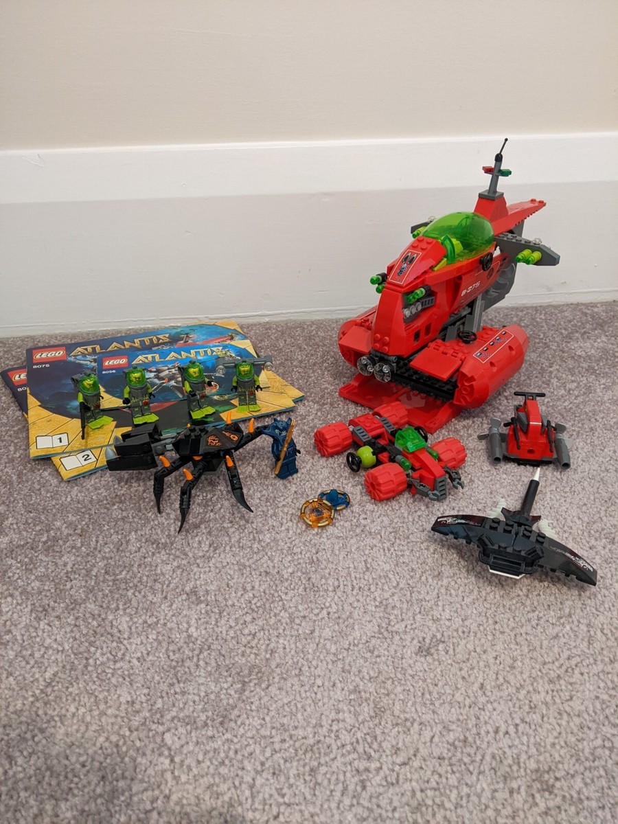 Legos Sets Lego Atlantis 8056 Lego Atlantis Spider 8056 In