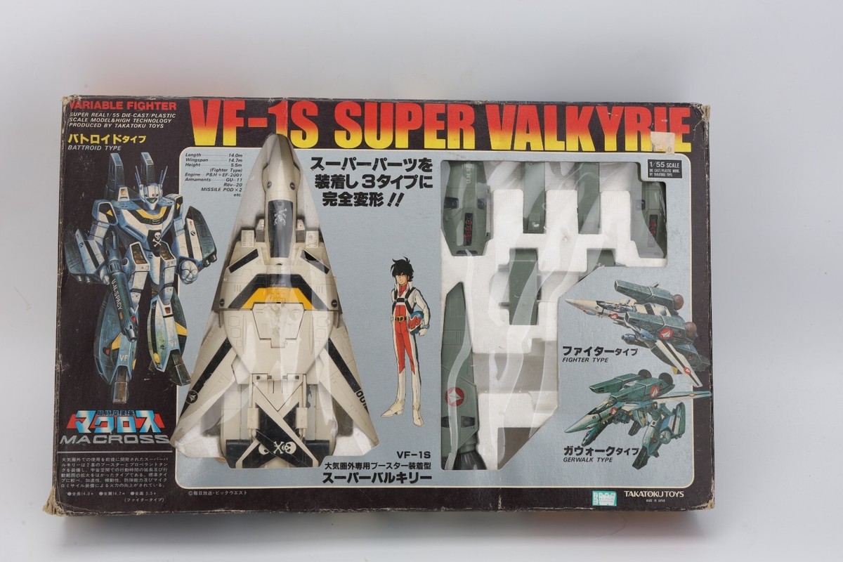 1990 Takatoku Japan 1/55 Macross VF1S Super Valkyrie DX