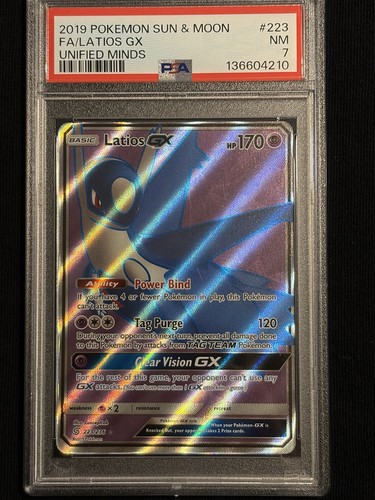 Latios-GX graded PSA 7 for sale on eBay