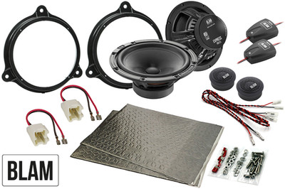 Smart Fortwo & Forfour (Haustür) BLAM 165ES 2-Wege Komponenten-Lautsprecher-Set