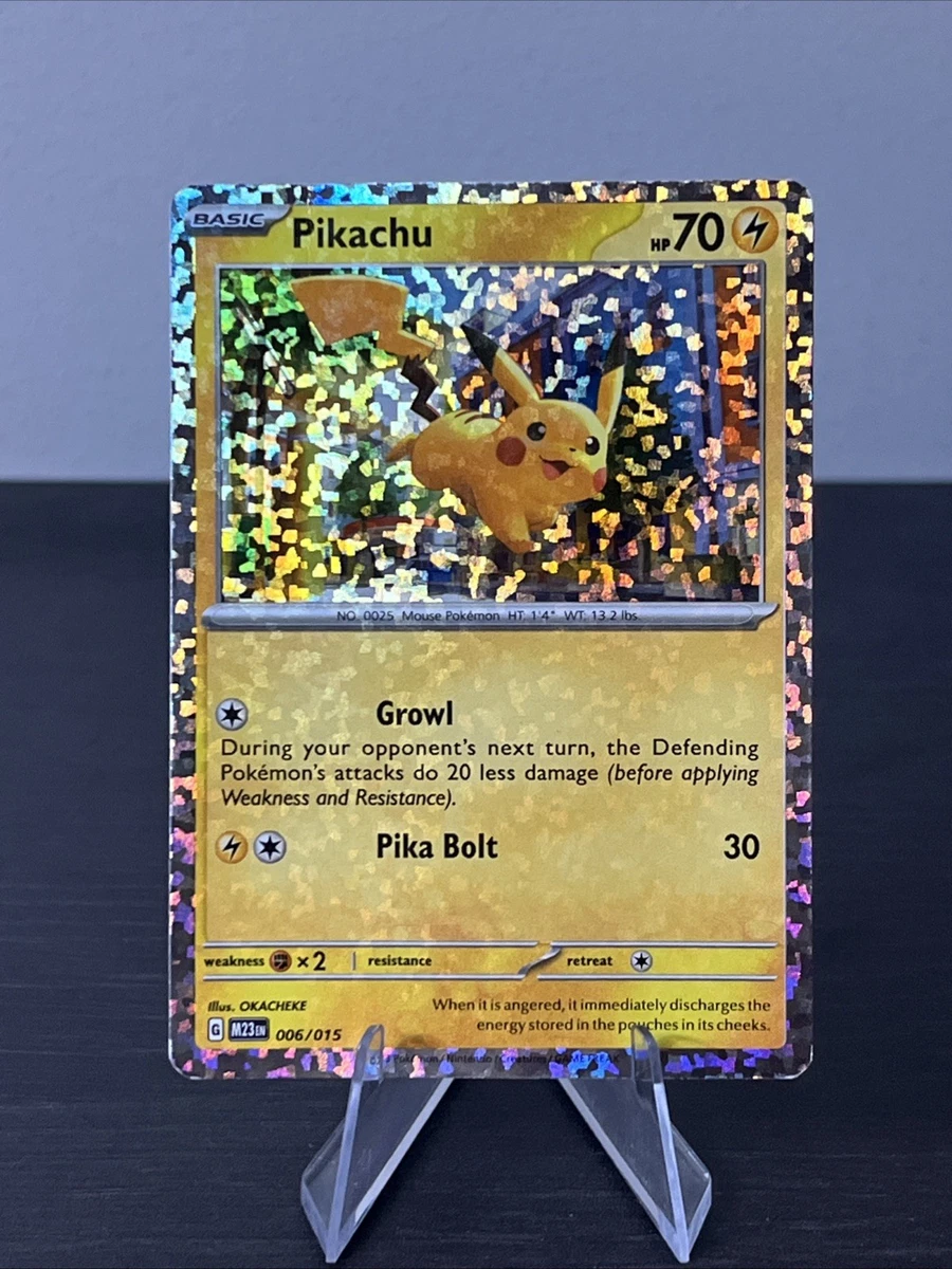 Pikachu 006/015 McDonald's 2023 for sale | eBay