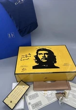 Elie Bleu "Che" collection humidor Featuring Che Guevara- Yellow- 110 Capacity 