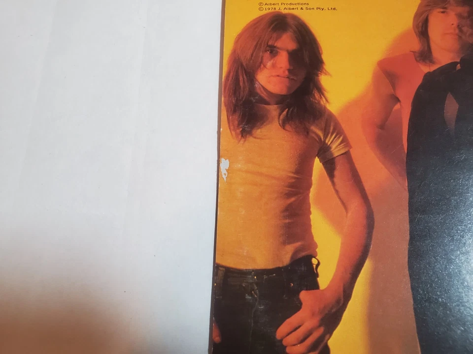 AC/DC Powerage 1978 Albert Productions AU Release EMI Maxicut APLP-030 album OG Foto 3 de 4