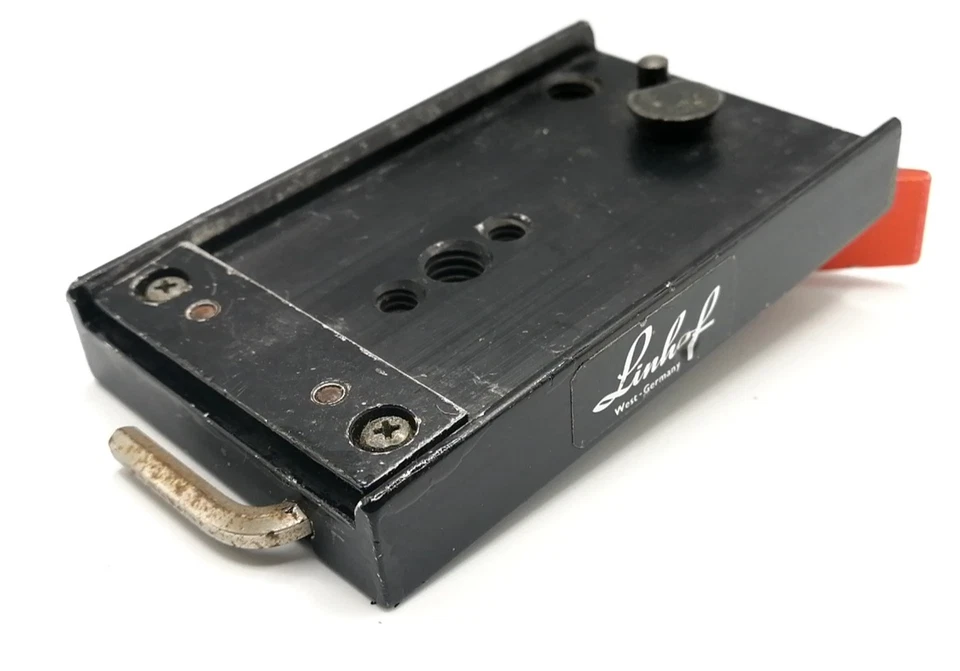 🎦👀🌟N MINT🌟 Linhof Quickfix Tripod Quick Release Adapter 10x5cm From JAPAN - Image 3 of 4
