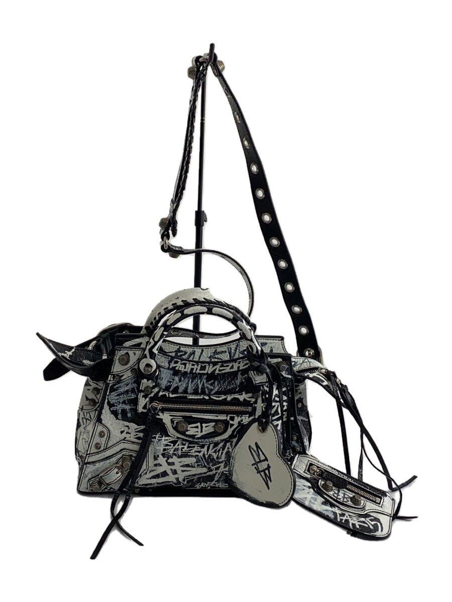 【Balenciaga】NEO CAGOL ハンドバッグXS・中古 BALENCIAGA Handbag NEO CAGOLE XS LEATHER Black Used | eBay