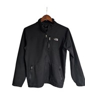 The North Face Boys Astro Ridge Full Zip Black Casual Jacket Sz XL 18/20