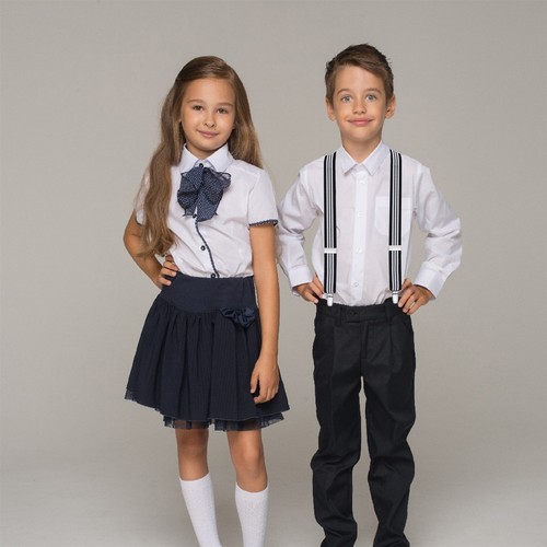 Buyless Fashion Kids Adjustable Suspenders Elastic Solid Color 1 Inch - Y Back - Picture 70 of 266