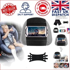 Durable Silicone Car Headrest Tablet Holder - Waterproof for Family Adventures