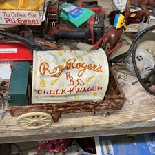Original 1950's Ideal's Roy Rogers Chuck Wagon Parts