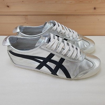 Onitsuka Tiger Mexico 66 Men 7.5US Silver/Black No Box Used