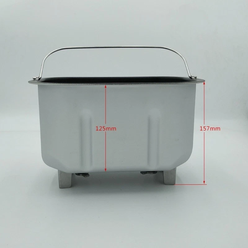 Metal Bread Maker Parts Double Mixing Bread Bucket Inner Tank for BM1500