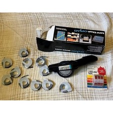 1540 Vintage Embossing Dymo Office Mate II Label maker- LOTS Of Refills-Tested