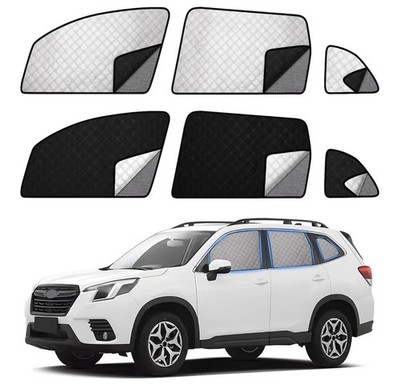 ZATOOTO Car Window Shades for 2019-2024 Forester Sun Shade for Side Windows 6 S