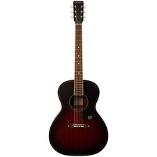 Westerngitarre Gretsch Guitars Jim Dandy Concert Deep Cherry Burst Akustik Gitar