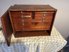 Engineers vintage tool chest/ cabinet. Tool maker Hobbies and Jewellery storage