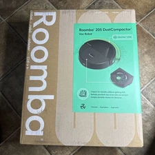 iRobot Roomba 205 DustCompactor Vacuum - Auto-Compacts, LiDAR, Alexa, NEW!