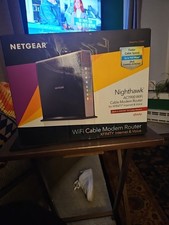 Netgear C7100V Nighthawk AC1900 WiFi Cable Modem Router Combo Voice Xfinity