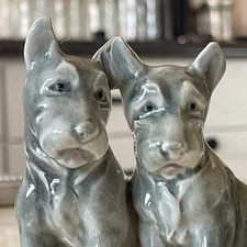 Art Deco Scottish Terrier Goebel Dog Figurine CH222 German Rare TMK 1 Crown Mark