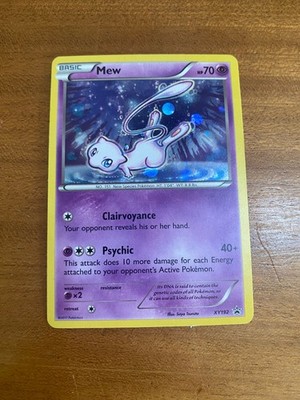 Pokémon TCG XY Promo Holo Mew XY192 - Minimaler Schaden