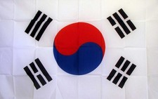 SOUTH KOREA 3'X 5' POLY FLAG