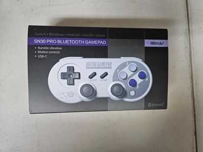 NEW SEALED 8bitdo SN30 Pro Bluetooth Gamepad Switch Windows Discontinued