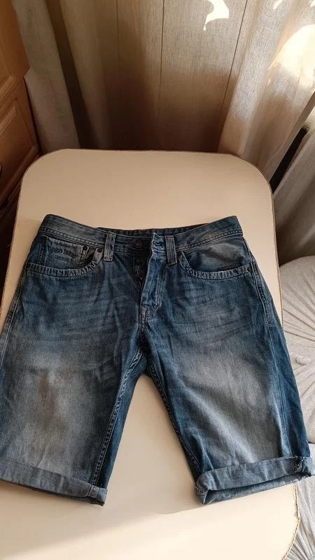 Men Pepe Jeans Shorts Navy 32 - Image 1 of 4