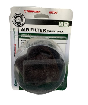 #ad Genuine Parts Troybilt MTD Air Filters For 2 And 4 Cycle Trimmers Variety Pack $2.76