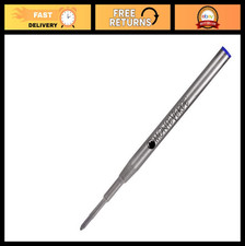 Soft Roll Ballpoint Refill for Montblanc Pens - Blue Ink, 50 Pack, Smooth Writin