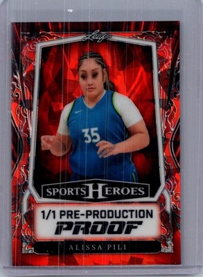 Alissa Pili Leaf 1/1 Pre Production Proof