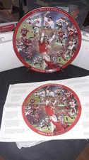 Superbowl XXXVII Champions Tampa Bay Buccaneers 12” Collector Plate Danbury Mint