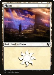 Plains (279) Foil - Theros Beyond Death - MTG