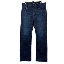 AG Adriano Goldschmied THE PROTEGE Straight Leg 32x32 Dark Wash Denim Jeans