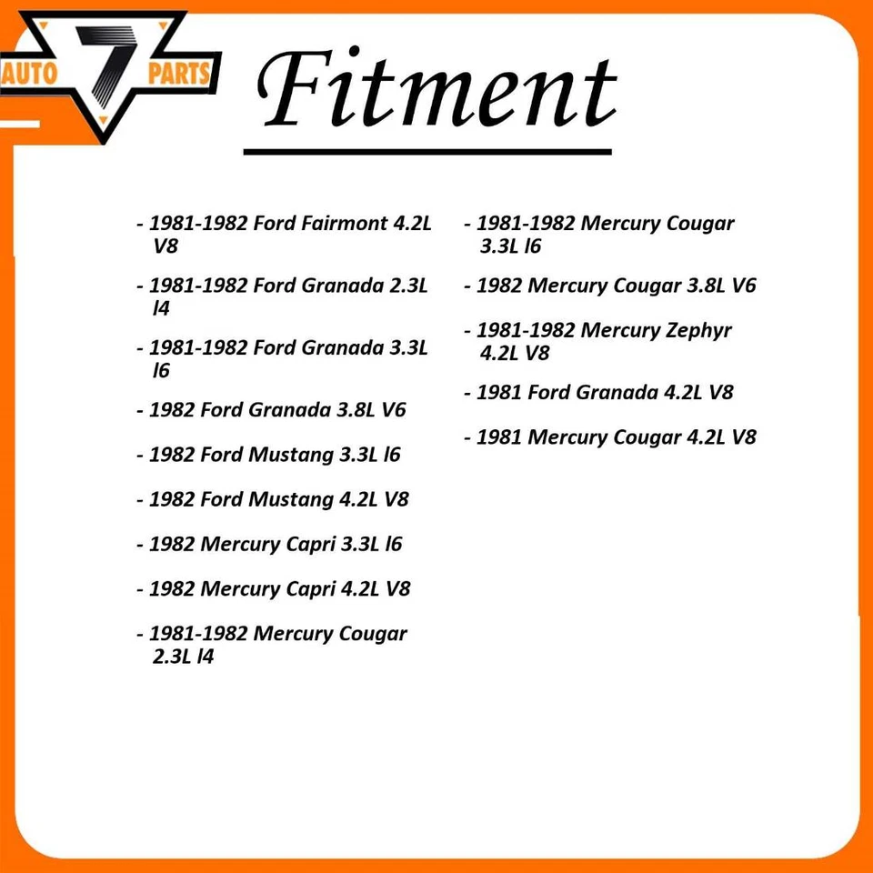 KYB OE Rear Shock Absorbers for 1981 1982 1983 Ford Fairmont - Image 3 of 4
