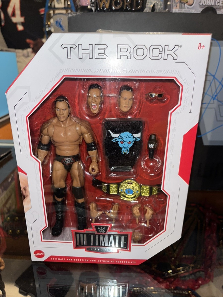 WWE WWF The Rock Final Boss Ultimate Edition Lot Of 5 Action