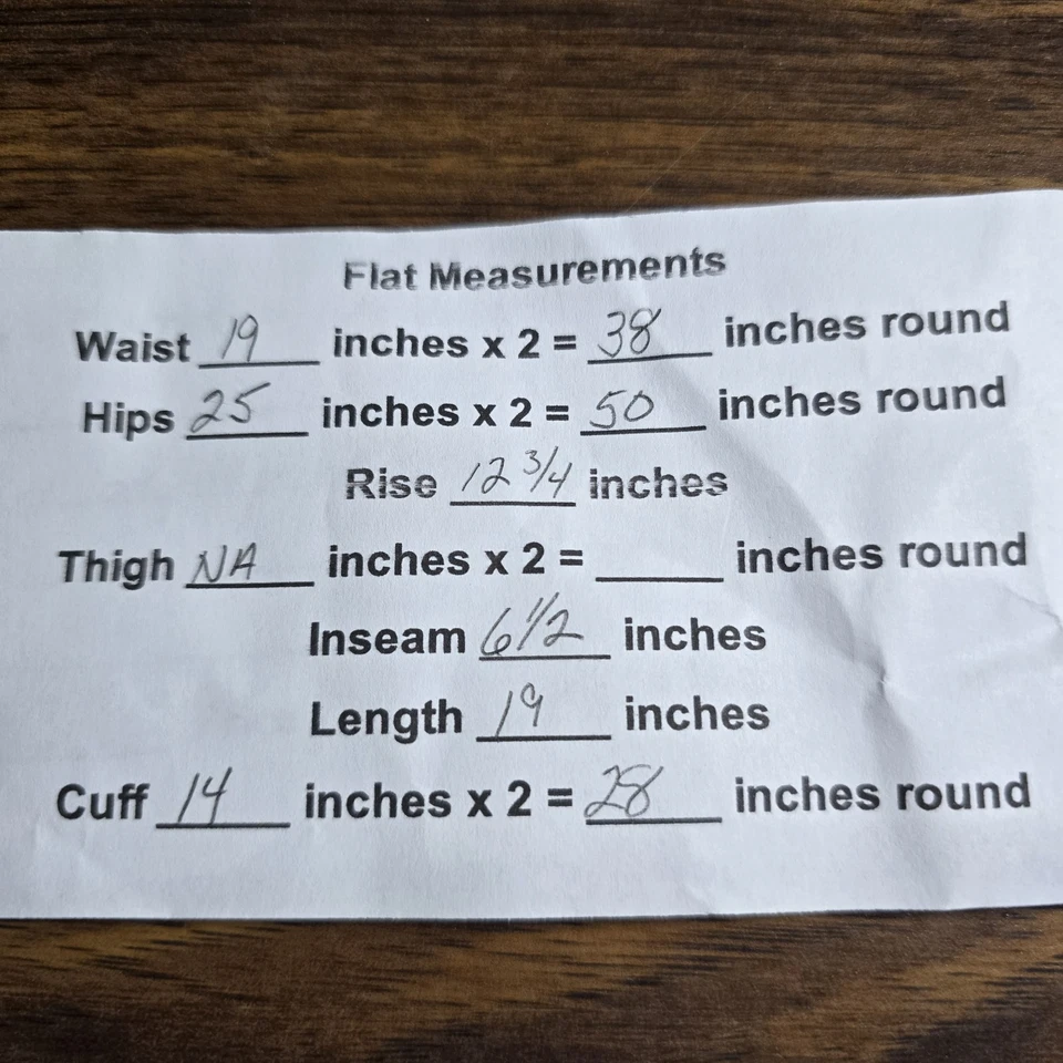 Pantalones Cortos Carpintero Saddlebred Para Hombre 40 Beige Blanco Bolsillos Frente Plano Foto 4 de 4