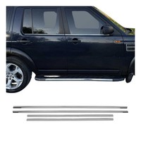 Fensterleisten Zierleisten FüR Land Rover Discovery 2009-2016 Edelstahl Chrom 4X