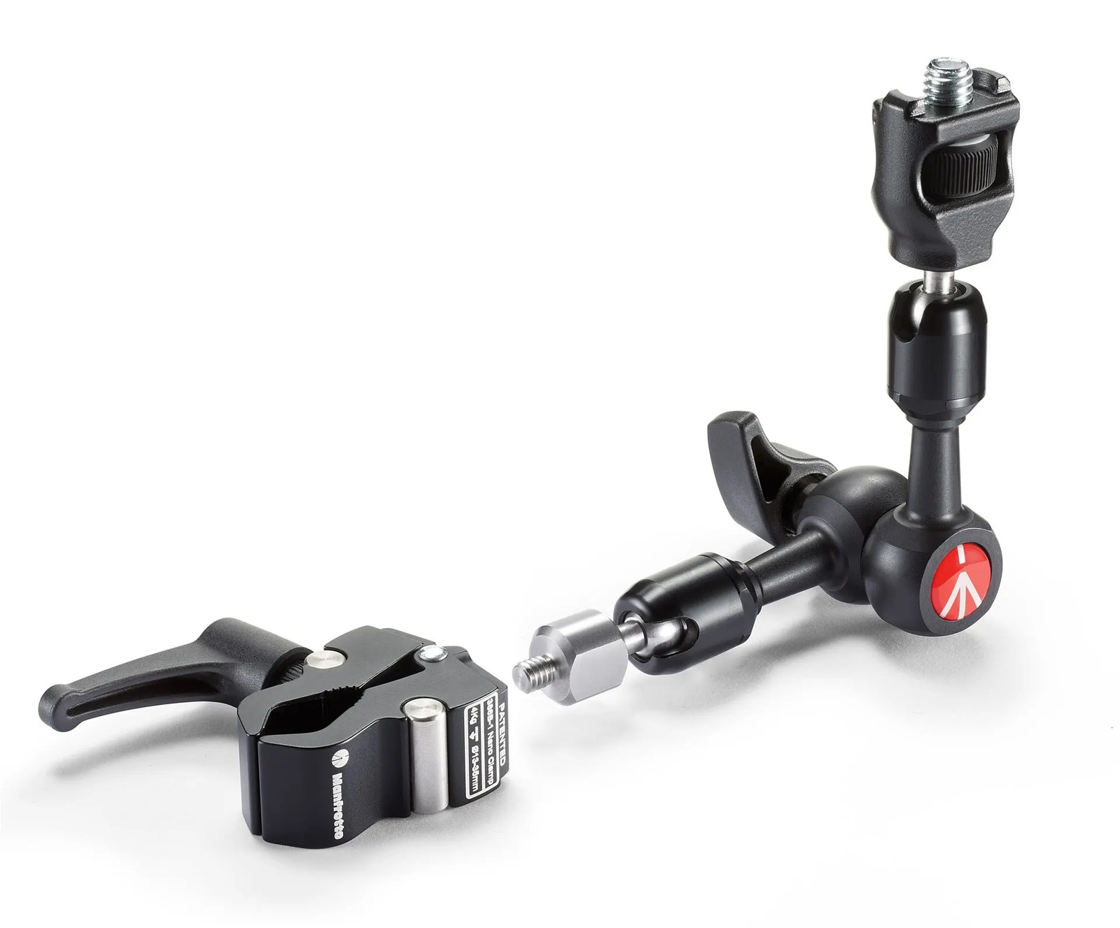 Micro Variable Friction Arm, Anti-Rotation Attachment, Clamp|Manfrotto - Image 2
