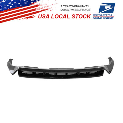 Front Bumper Lip Kits GT Style Gloss Black 2018-2023 For Audi Q8 S-line SQ8 MK1
