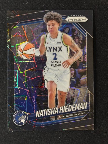 2025 Panini Prizm WNBA Natisha Hiedeman Black Velocity /39