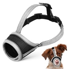 Muzzle Breathable Small Dog for Barking Mouth Cover Biting Humane Cage