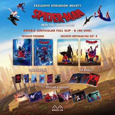 Spider-Man: Into the Spider-Verse 4K - - MantaLab- NEU&OVP  *Pre-Order