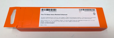Fire TV Alexa Voice Remote Enhanced Open Box