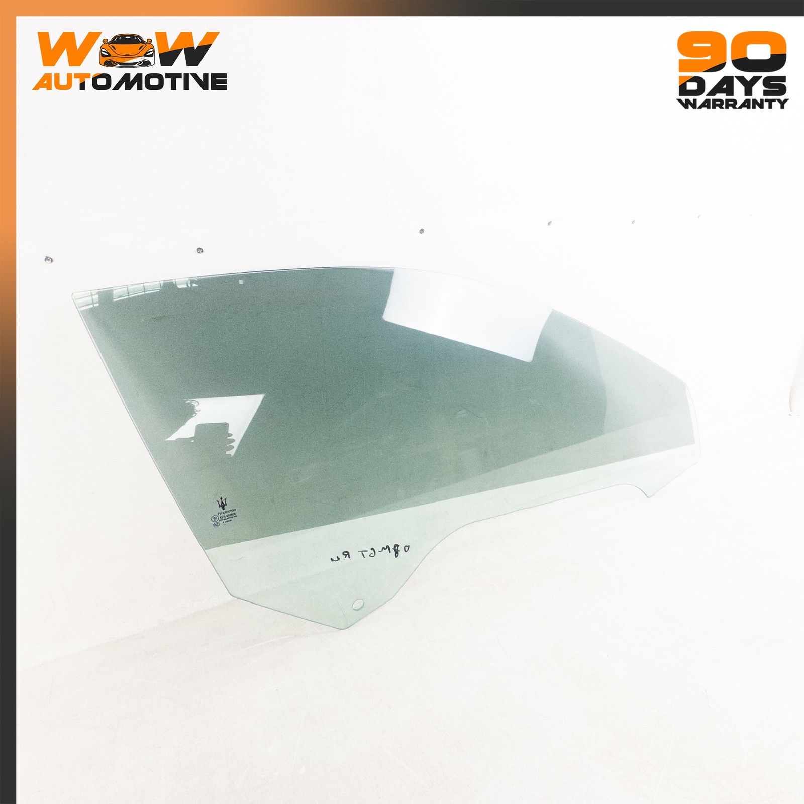 08-19 MASERATI GRANTURISMO FRONT RIGHT PASSENGER SIDE DOOR GLASS WINDOW OEM