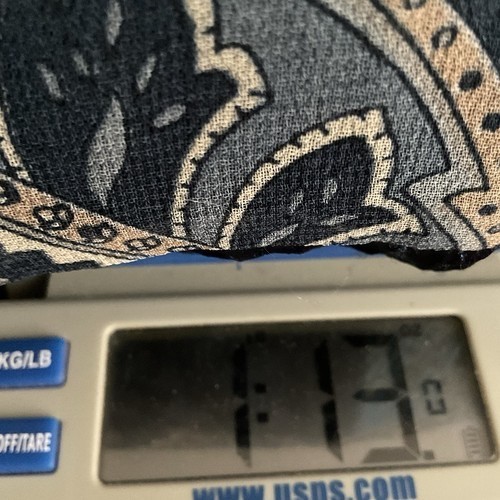 VTG Poetica Patchwork Reversible Button Front Ves… - image 11