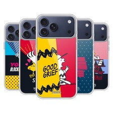 OFFICIAL PEANUTS HALFS AND LAUGHS SOFT GEL CASE FOR APPLE iPHONE PHONES