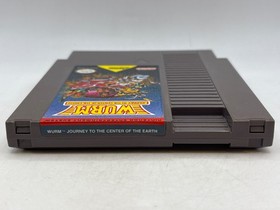 Wurm Journey To The Center of The Earth Nintendo NES Game Cart Only Authentic
